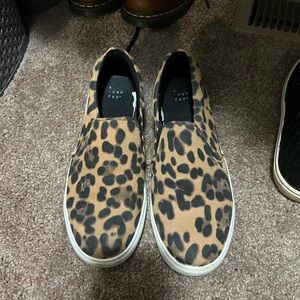 a new day leapard print slip on